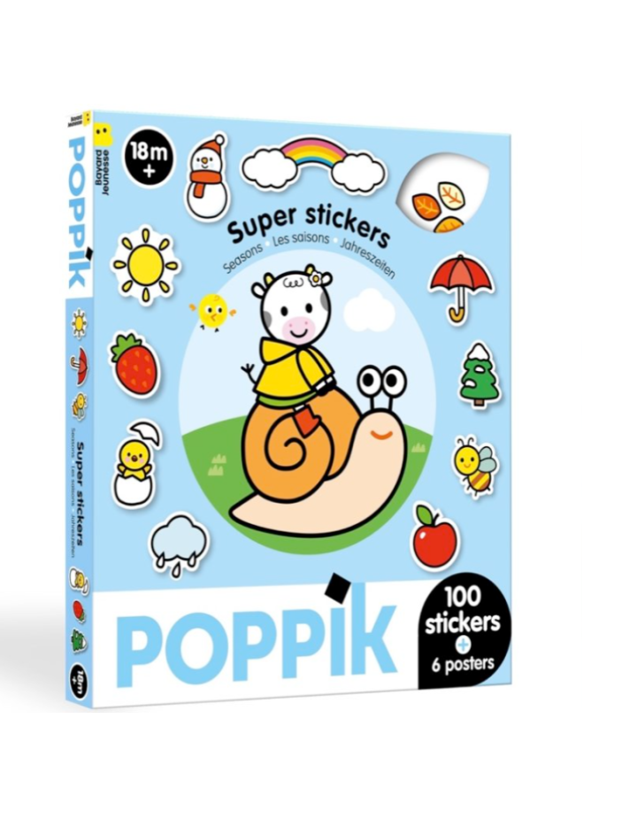 Gommettes Faciles Poppik | Activité Créative Dès 18 Mois