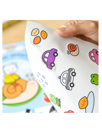 Gommettes Faciles Poppik | Activité Créative Dès 18 Mois