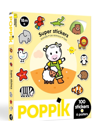 Gommettes Faciles Poppik | Activité Créative Dès 18 Mois