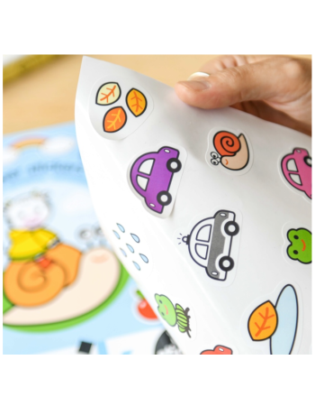 Gommettes Faciles Poppik | Activité Créative Dès 18 Mois