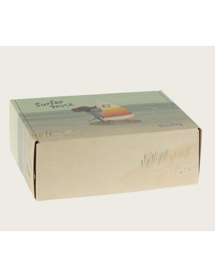 Souris surfer Maileg grand frère – jouet plage enfant