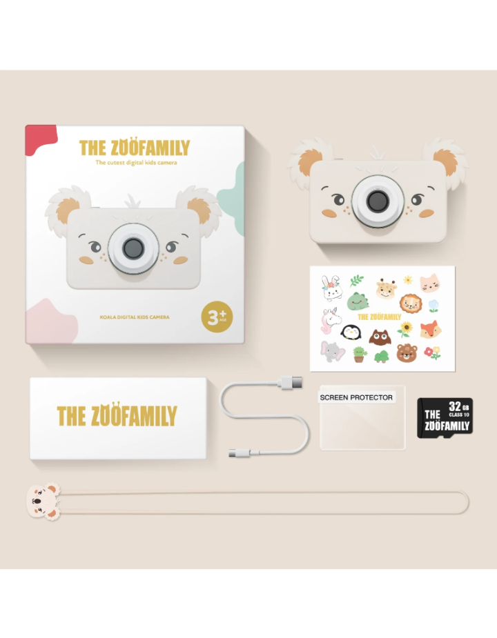 Zoo Friends Koala – Appareil photo enfant numérique | The Zoo Family