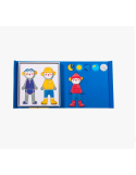 Jeu magnétique S’habiller Popipop Moulin Roty – Jeu de voyage enfant