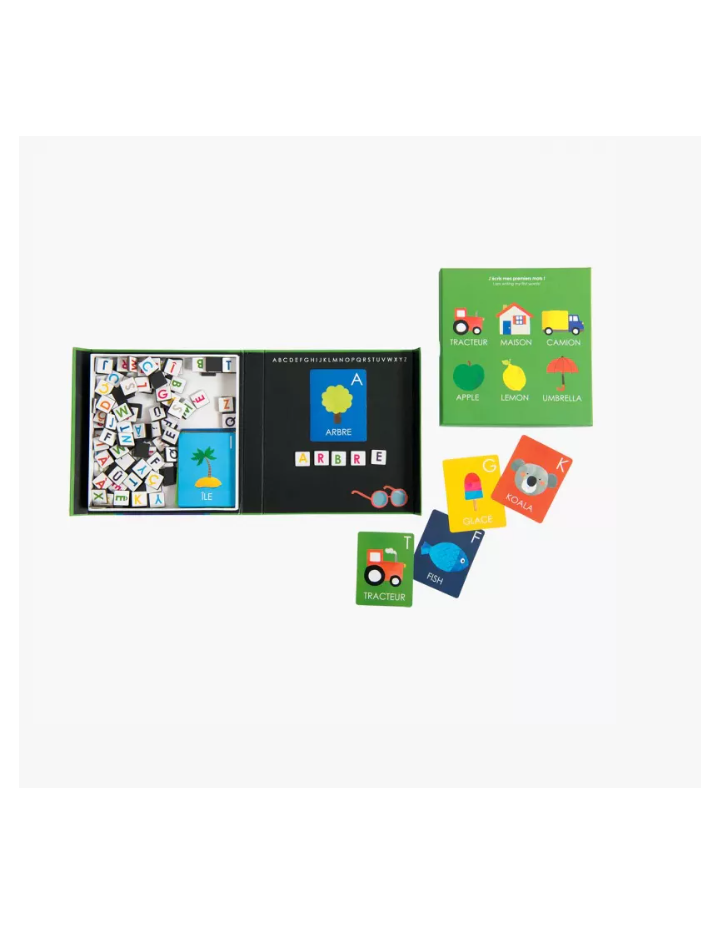 Jeu magnétique Alphabet Popipop Moulin Roty – Apprentissage ludique lettres