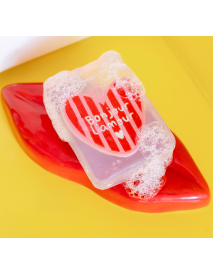 Savon Ludisoap Bonjour l’Amour | Savon Surprise avec Porte-clés