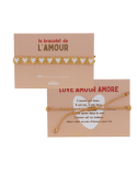 Bracelet perles or blanc Atelier Wagram – Bracelet tendance femme et enfant
