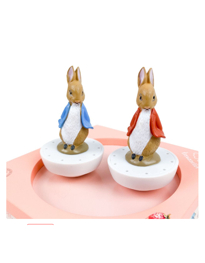 Boîte à musique magnétique Fraises Pierre Lapin – Trousselier