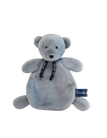 Doudou Plat Ours Dorlotin Gris – Mailou Tradition