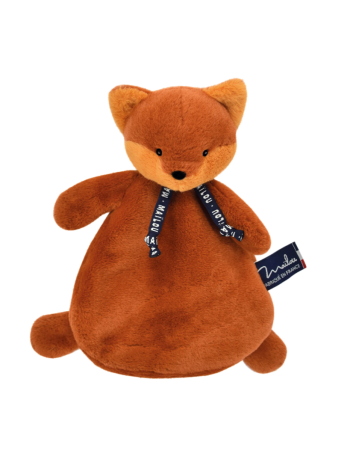 Doudou Plat Renard Roux Dorlotin – Mailou Tradition
