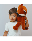Peluche Renard Fauve Méloé Mailou Tradition – Peluche made in France