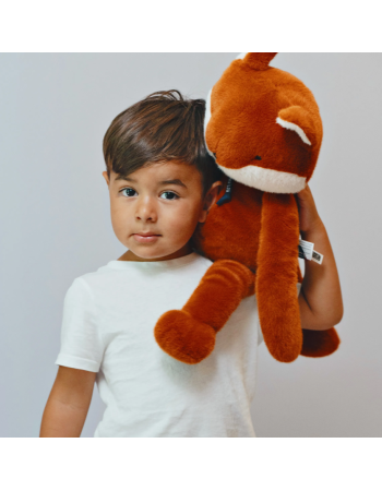 Peluche Renard Fauve Méloé Mailou Tradition – Peluche made in France