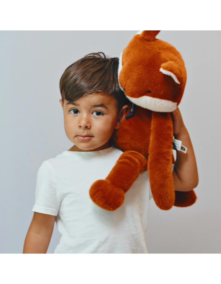 Peluche Renard Fauve Méloé Mailou Tradition – Peluche made in France