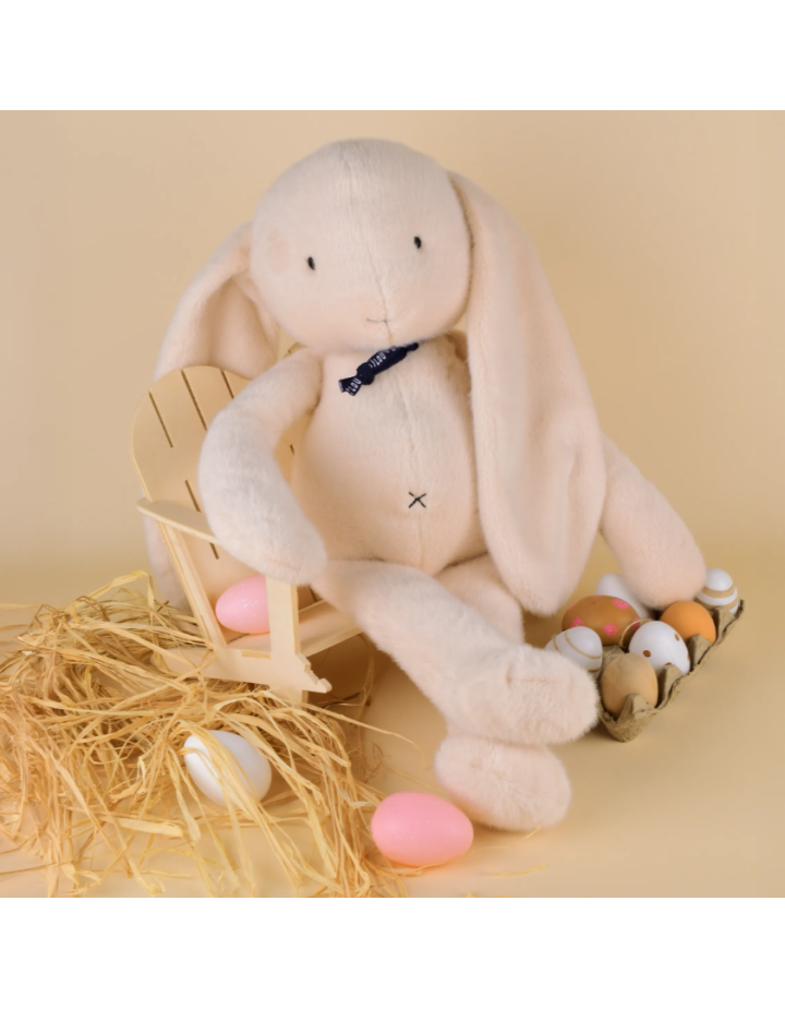 Peluche Lapin Méloé Beige  Mailou Tradition – Peluche made in France