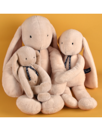 Peluche Lapin Méloé Beige  Mailou Tradition – Peluche made in France