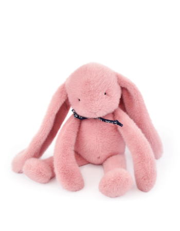 Peluche Lapin Méloé Rose 37 cm Mailou Tradition – Peluche made in France
