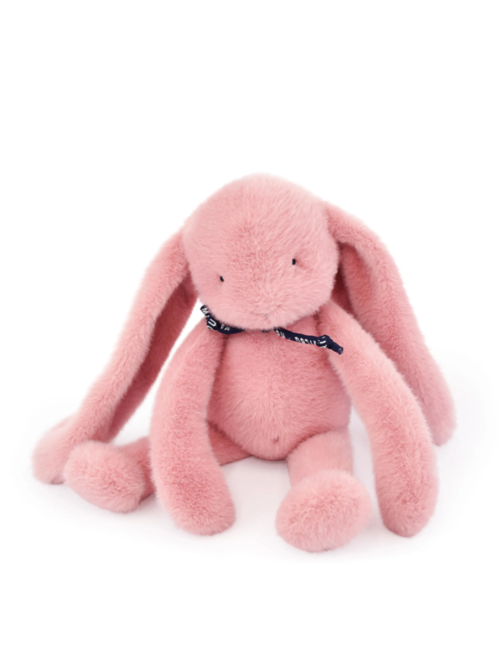 Peluche Lapin Méloé Rose 37 cm Mailou Tradition – Peluche made in France