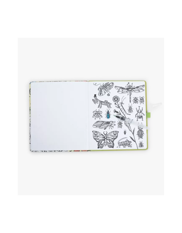 Cahier Coloriage Aquarelle Magique Le Jardin du Moulin – Moulin Roty
