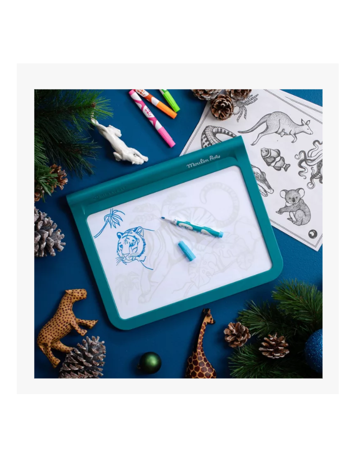 Tablette Lumineuse Kidywolf x Moulin Roty – Tablette de dessin enfant