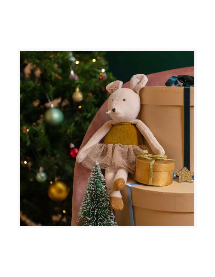 Peluche Musicale Souris La Petite École de Danse – Moulin Roty