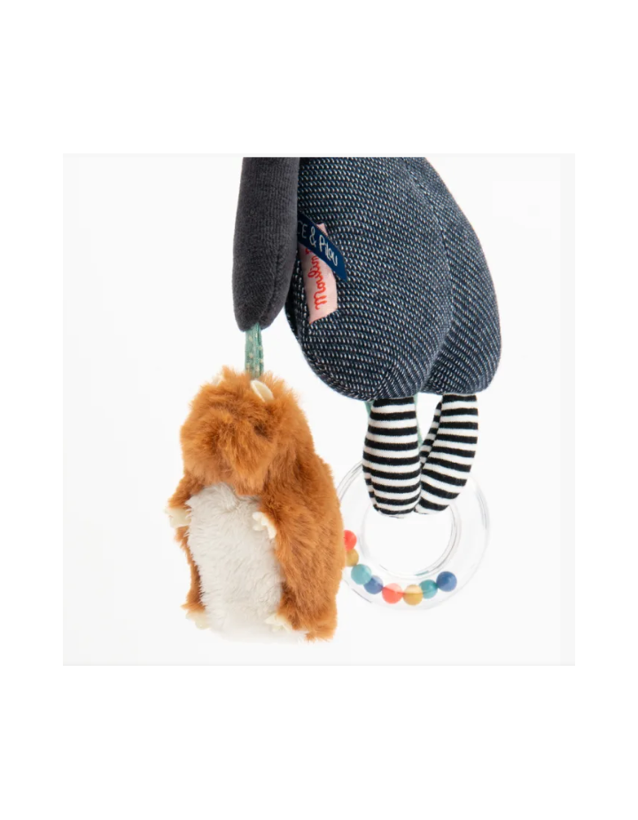 Peluche d’Activités à Suspendre Chien Puce & Pilou – Moulin Roty