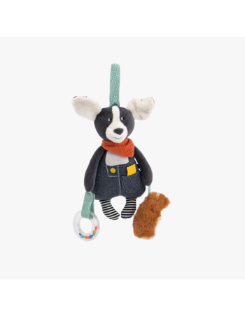 Peluche d’Activités à Suspendre Chien Puce & Pilou – Moulin Roty