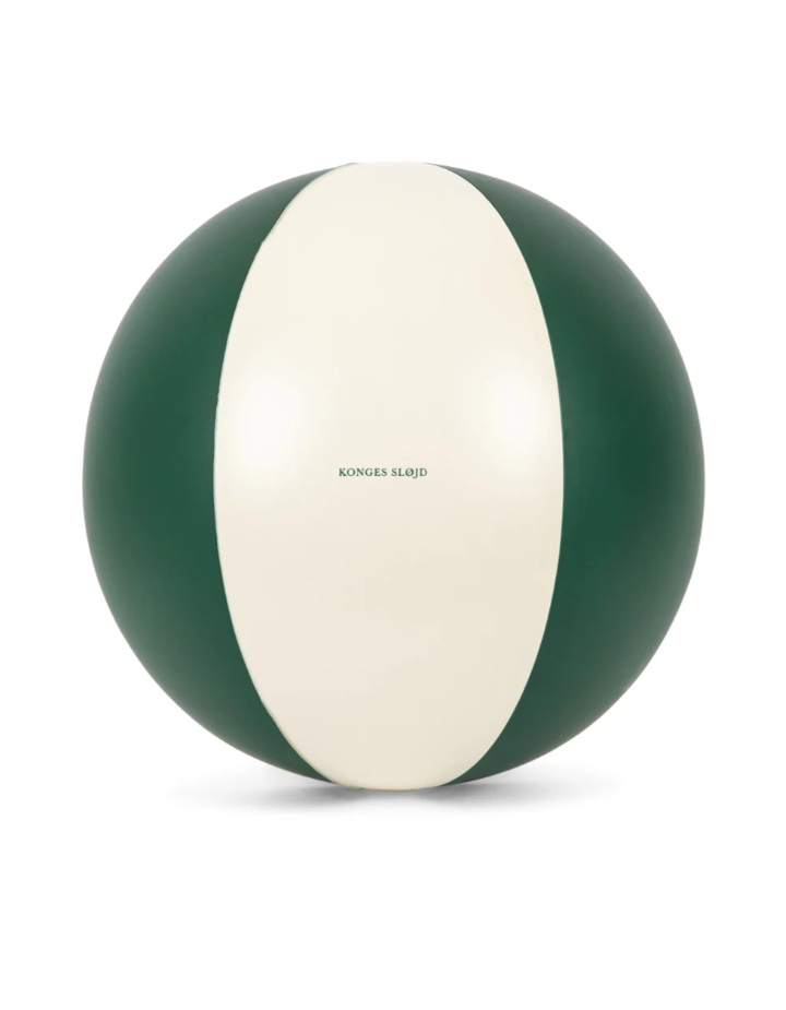 Ballon de Plage Green Stripe Konges Sløjd | Jeux Extérieur