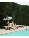 Ballon de Plage Green Stripe Konges Sløjd | Jeux Extérieur