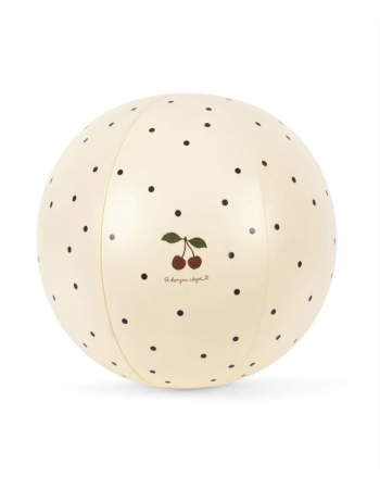 Ballon de plage Konges Sløjd Navy Dot – jeu gonflable enfant