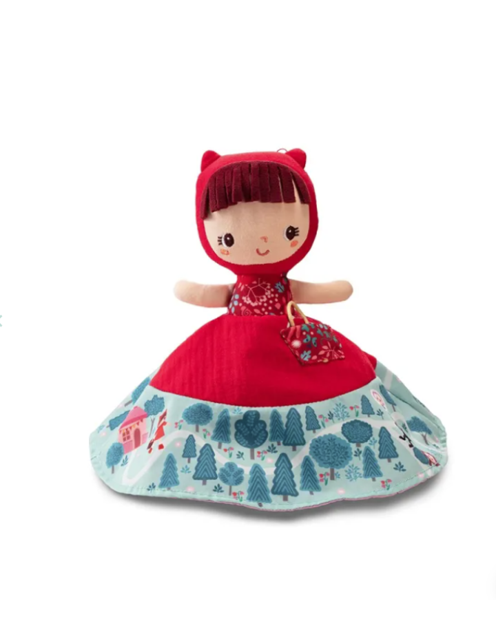 Marionnette réversible Chaperon Rouge – Lilliputiens | Conte 3-en-1