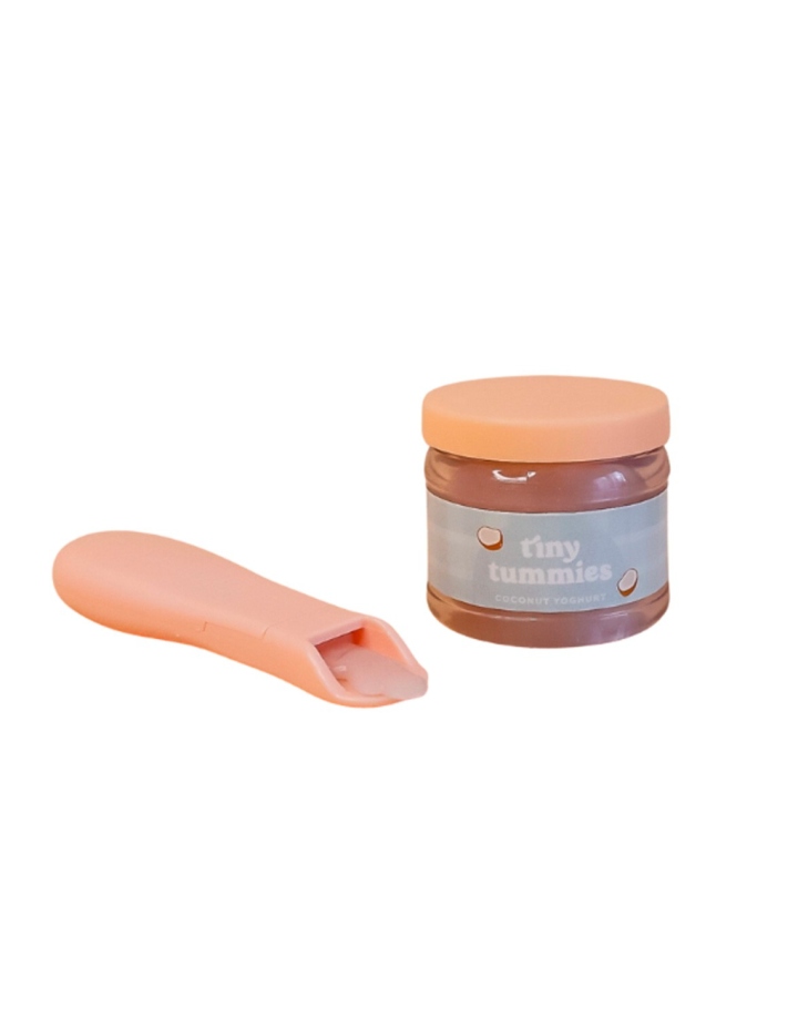 Yaourt Coco Tiny Tummies avec Cuillère – Tiny Harlow