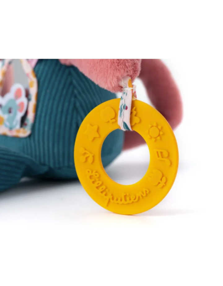 Peluche d’activités Jeanne le Chat – Lilliputiens | Jouet d’éveil bébé