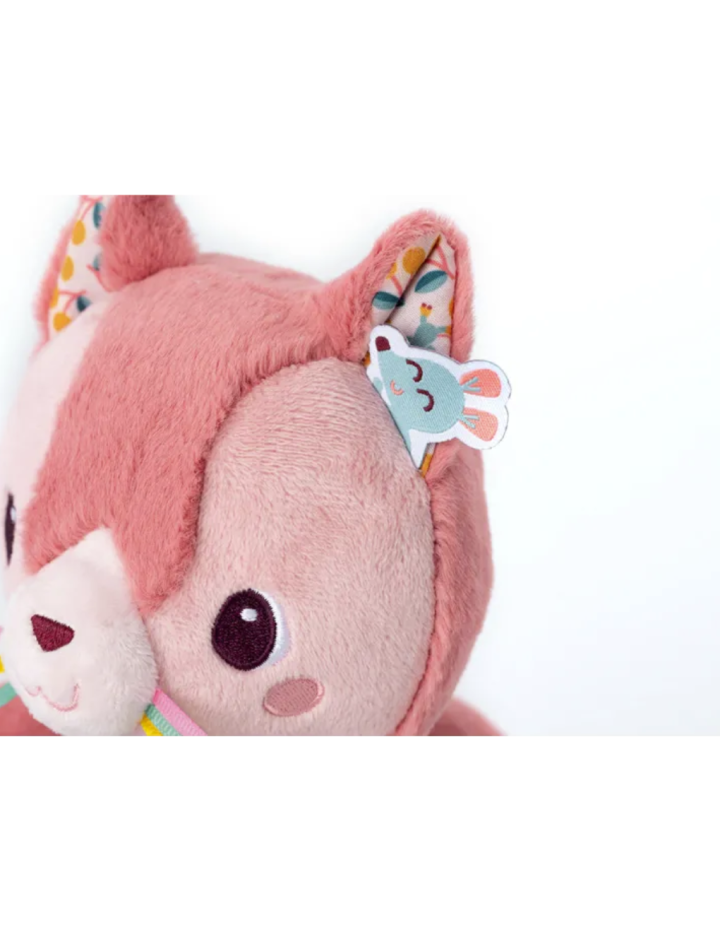 Peluche d’activités Jeanne le Chat – Lilliputiens | Jouet d’éveil bébé
