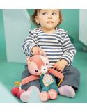 Peluche d’activités Jeanne le Chat – Lilliputiens | Jouet d’éveil bébé