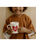 Mug céramique Papa Poule – Atelier Wagram | Cadeau papa