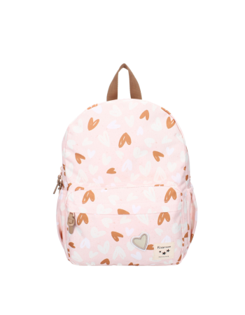 Sac à dos enfant Loving Days cœurs rose caramel – Kidzroom
