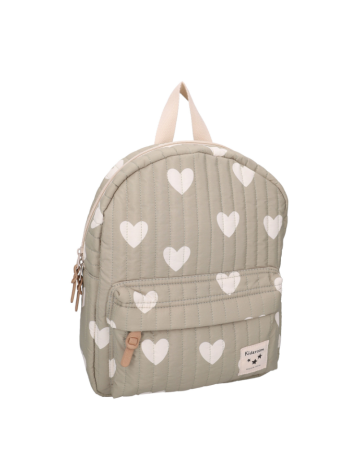 Sac à Dos Enfant Cœurs Vert Kidzroom 31 cm | Sac Maternelle