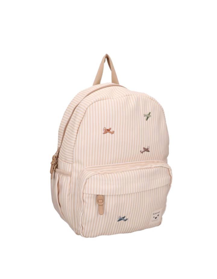 Sac à Dos Enfant Avions Beige Kidzroom 36 cm | Sac Maternelle