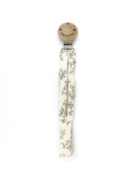 Attache-tétine bois Miley– Babyshower | Accessoire sucette bébé