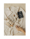 Attache-tétine bois Miley– Babyshower | Accessoire sucette bébé