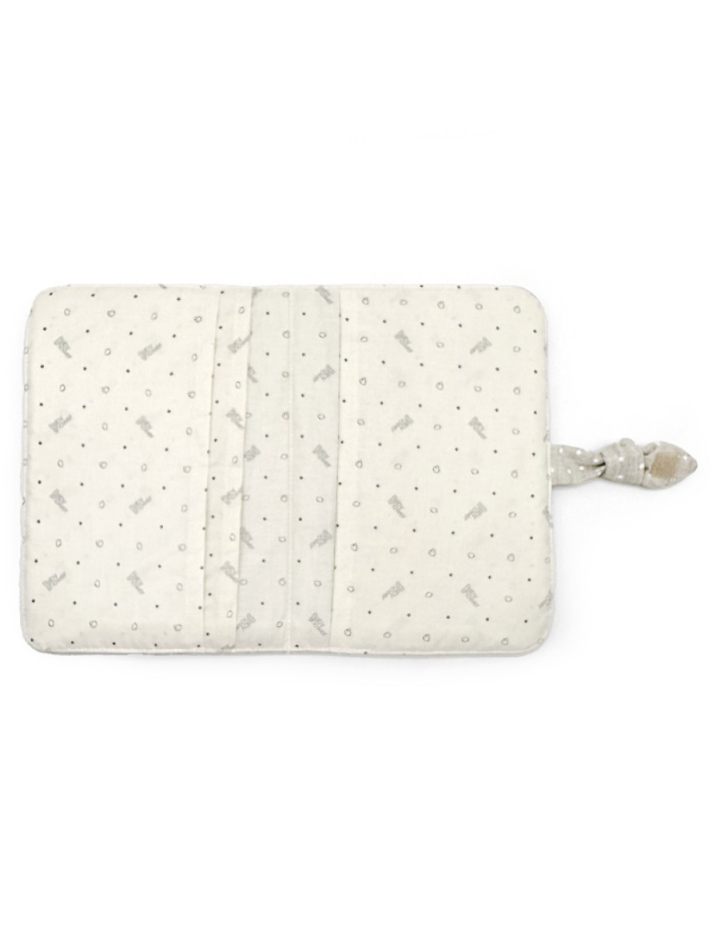 Protège carnet de santé Miley – Babyshower | Housse avec nœud