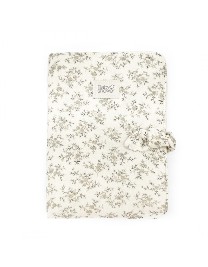 Protège carnet de santé Miley – Babyshower | Housse avec nœud