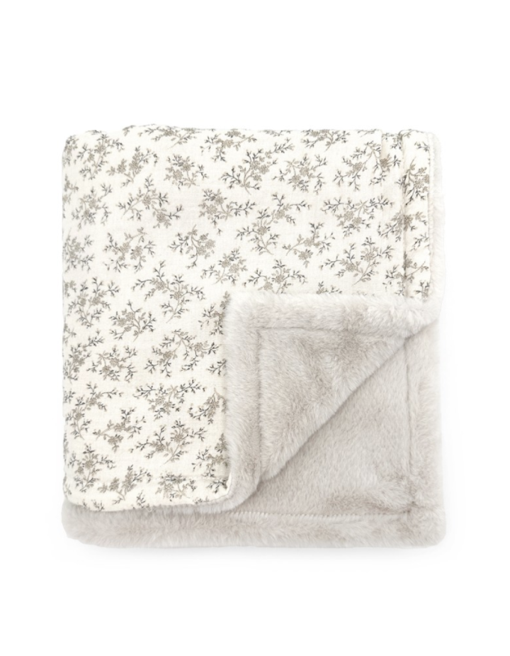 Couverture polaire large Miley – Babyshower | 110x80 cm bébé