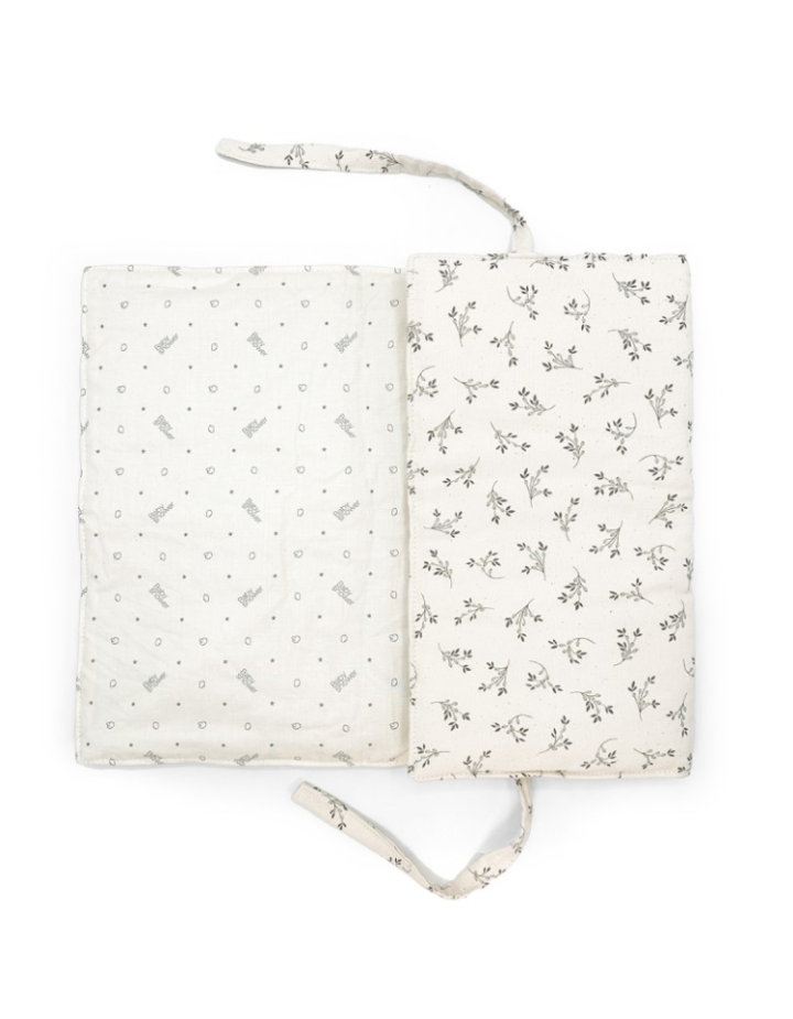 Mini matelas à langer de voyage Olive Bloom – Baby Shower