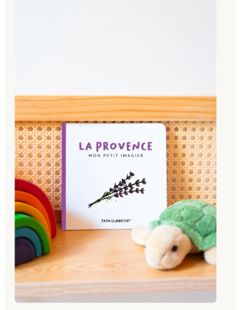 Imagier Bébé Provence – Livre d’Éveil Inspiré du Sud | Tata Clairette