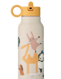 Gourde Isotherme Falk 350 ml Around The World Sandy – Liewood