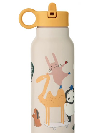 Gourde Isotherme Falk 350 ml Around The World Sandy – Liewood