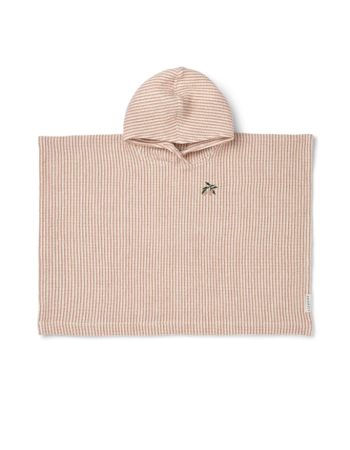 Poncho de Bain Enfant PACO Liewood Rose | Coton Bio GOTS