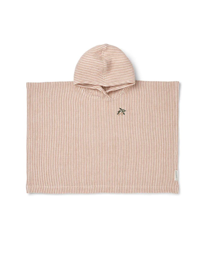 Poncho de Bain Enfant PACO Liewood Rose | Coton Bio GOTS