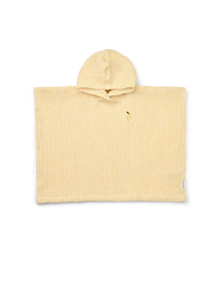 Poncho de Bain Enfant PACO Liewood Jaune | Coton Bio GOTS