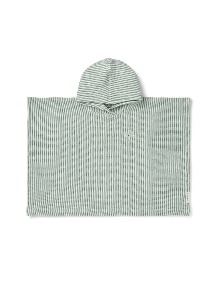 Poncho de Bain Enfant PACO Liewood Menthe | Coton Bio GOTS